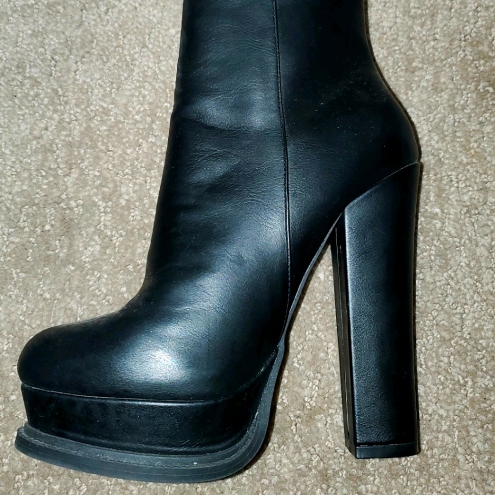 Platform Ankle Boots